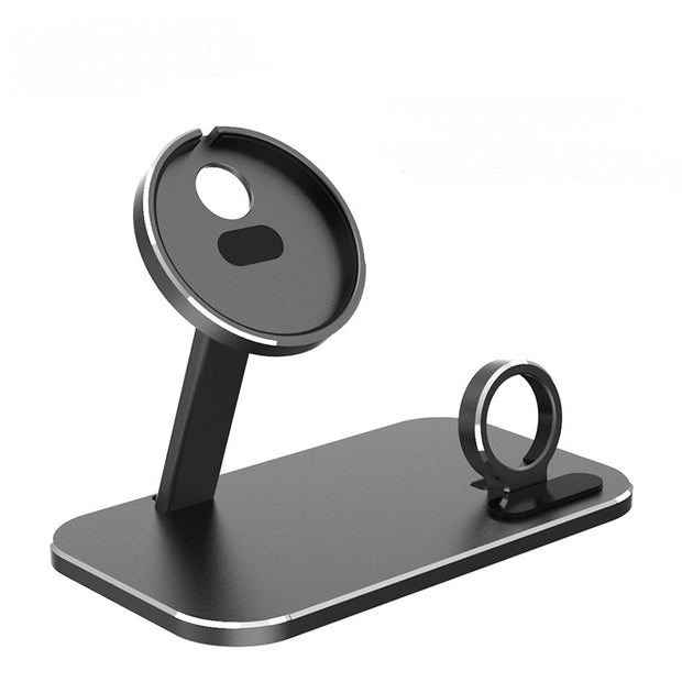 Compatible with Apple, Wireless Charging Station Stand For Apple Magsafe for iPhone 12 Pro Max Mini Watch for i-Watch Wireless Charge Pad dock holder