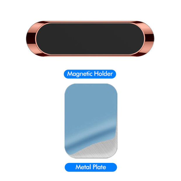 F6 Strip Plate Magnetic Car Phone Holder Stand Magnet Holder For Phone In Car Mount Holder